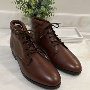 Danexx Ankle Boots Walnut Brown Leather 10W